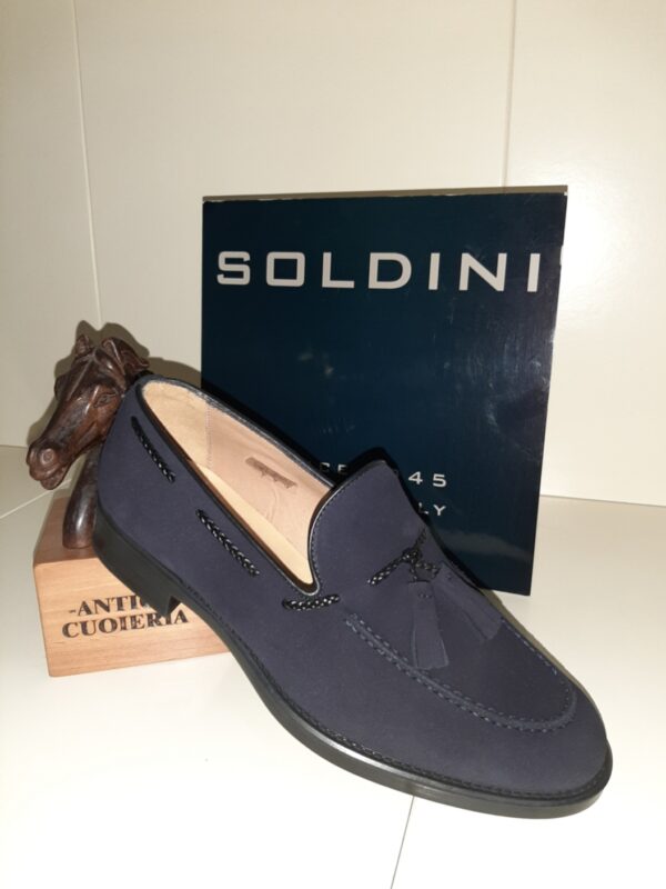 MOCASSINO CON NAPPINA ANTICA CUOIERIA SOLDINI UOMO