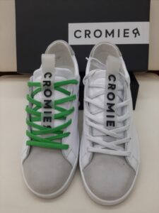 SNEAKERS ALPHA WHITE BLUE CROMIER UOMO