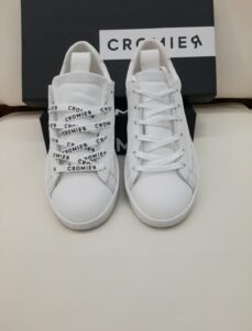 SNEAKERS IN PELLE ALPHA WHITE CROMIER DONNA