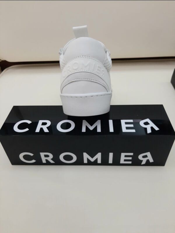 SNEAKERS IN PELLE ALPHA WHITE CROMIER DONNA