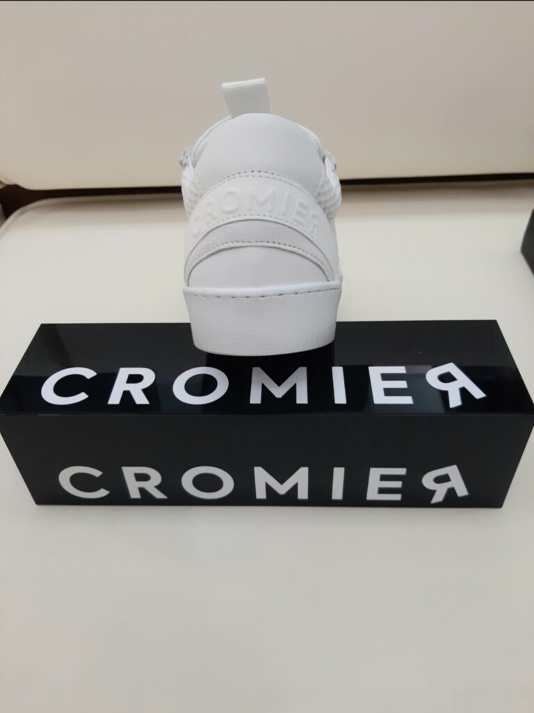 SNEAKERS IN PELLE ALPHA WHITE CROMIER DONNA