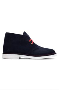 DESERT BOOT FONDO BIANCO CLARKS UOMO