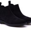 STIVALETTO CHELSEA CON DECORO A CODA DI RONDINE SOLDINI ANTICA CUOIERIA UOMO