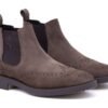 STIVALETTO CHELSEA CON DECORO A CODA DI RONDINE SOLDINI ANTICA CUOIERIA UOMO