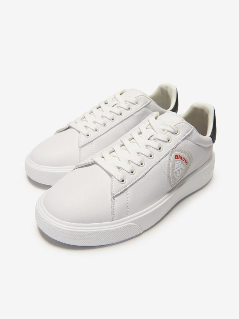 SNEAKER ALLACCIATA FONDO A CASSETTA BUCK BLAUER UOMO