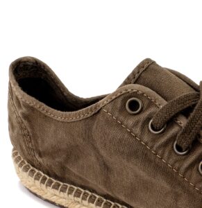 SNEAKER IN TELA ALLACCIATA OLD CLOVER NATURAL WORLD UOMO