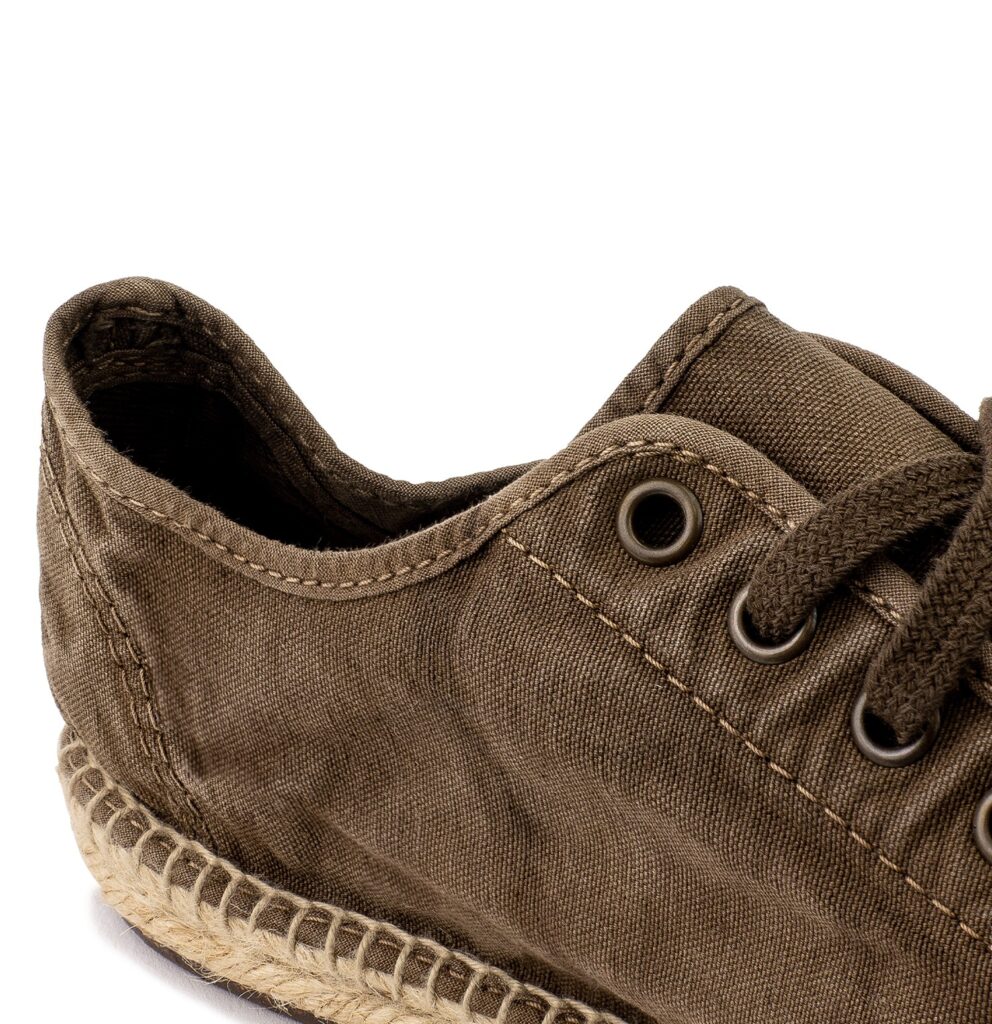 SNEAKER IN TELA ALLACCIATA OLD CLOVER NATURAL WORLD UOMO