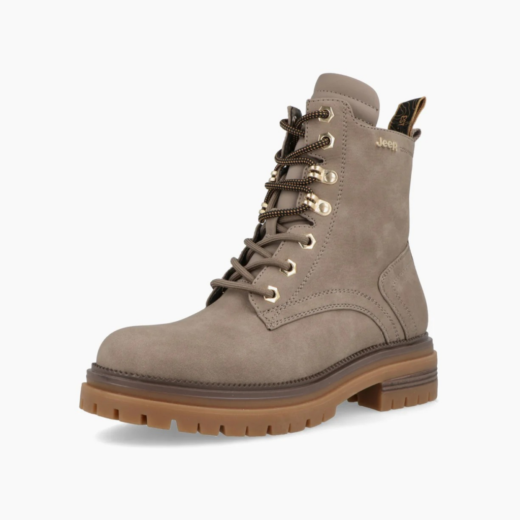 ANFIBI CON ZIP LATERALE CROW LACE JEEP DONNA