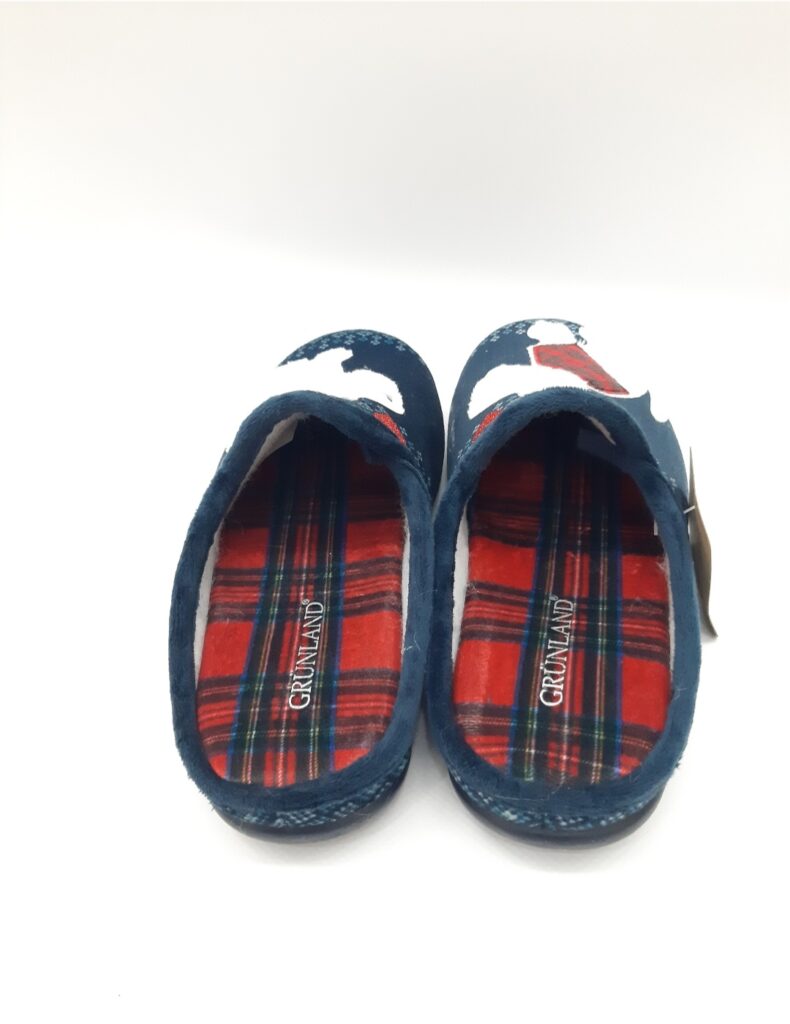 PANTOFOLA NATALIZIA CON CAGNOLINI FAYE GRUNLAND DONNA