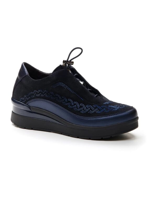 SNEAKERS CON LACCIO ELASTICO CREAM 21 STONEFLY DONNA