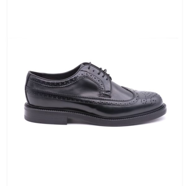 DERBY BROGUE INGLESINA CON MASCHERINA A CODA DI RONDINE ANTICA CUOIERIA SOLDINI UOMO