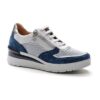 SNEAKER CON LACCI E ZIP LATERALE CREAM STONEFLY DONNA