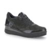 SNEAKERS ALLACCIATA CON ZIP LATERALE CREAM STONEFLY DONNA