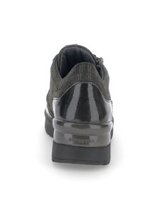 SNEAKERS ALLACCIATA CON ZIP LATERALE CREAM STONEFLY DONNA