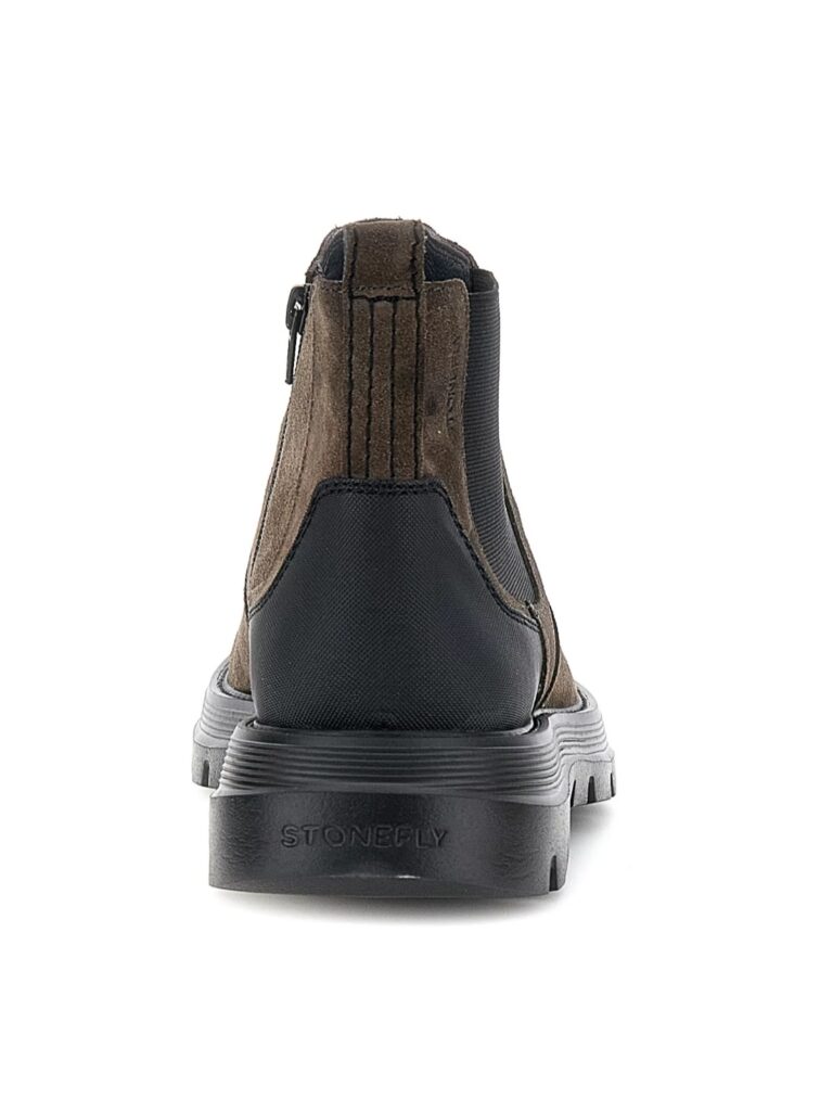 STIVALETTO ANFIBIO CON ZIP LATERALE ATHENA STONEFLY UOMO