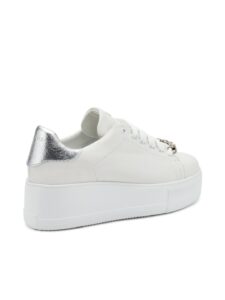 SNEAKER ALLACCIATA CON GIOIELLO PLATFORM FRAU DONNA