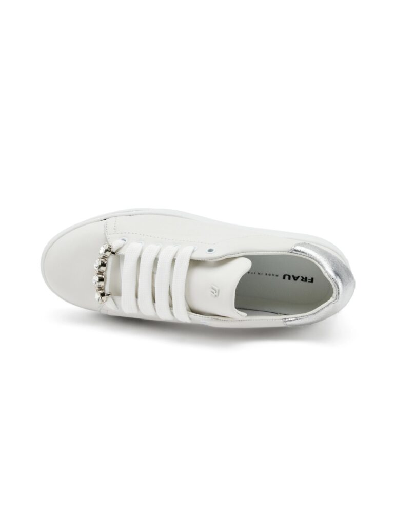 SNEAKER ALLACCIATA CON GIOIELLO PLATFORM FRAU DONNA