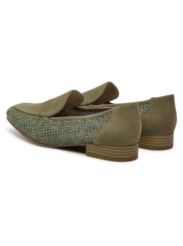 MOCASSINO IN RAFFIA CON PATTINA CAPRICE DONNA
