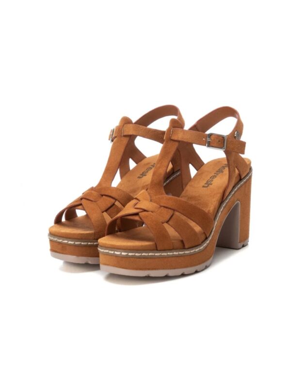 SANDALO CON TACCO E PLATEAU REFRESH DONNA