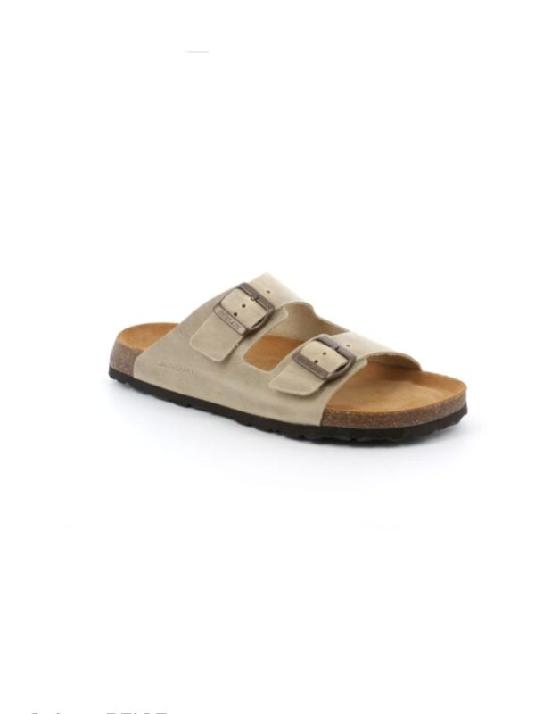 CIABATTA A DOPPIA FASCIA MODELLO BIRKENSTOCK BOBO GRUNLAND UOMO