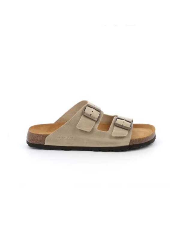 CIABATTA A DOPPIA FASCIA MODELLO BIRKENSTOCK BOBO GRUNLAND UOMO
