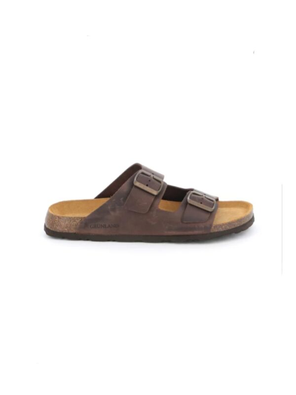 CIABATTA A DOPPIA FASCIA MODELLO BIRKENSTOCK BOBO GRUNLAND UOMO