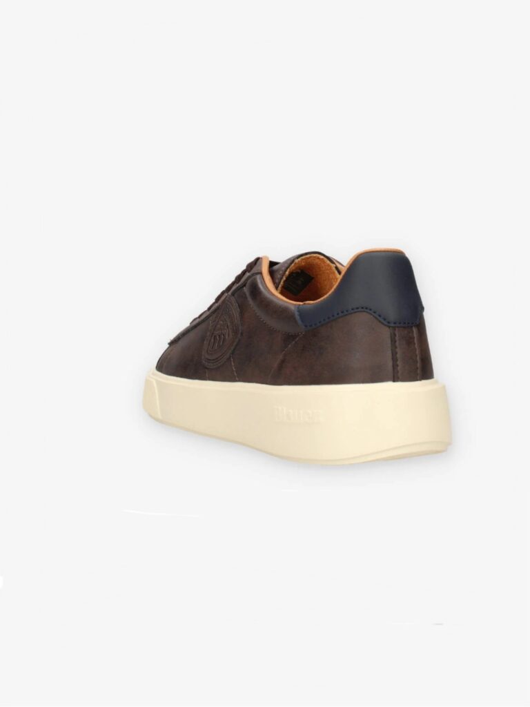 SNEAKERS ALLACCIATA BUCK01 BLAUER UOMO