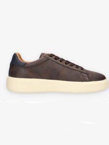 SNEAKERS ALLACCIATA BUCK01 BLAUER UOMO