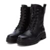 STIVALETTI ANFIBI ALLACCIATI E CON ZIP LATERALE REFRESH DONNA