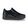SNEAKERS A SLIP ON CON ZIP LATERALE CREAM STONEFLY DONNA