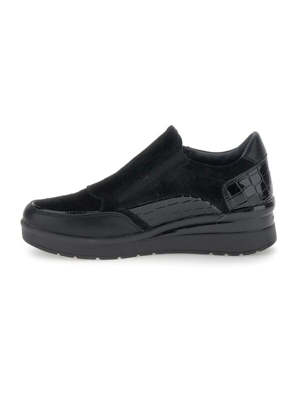 SNEAKERS A SLIP ON CON ZIP LATERALE CREAM STONEFLY DONNA