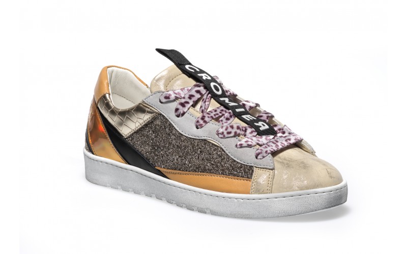 ALPHA GLITTER SNEAKERS CROMIER DONNA