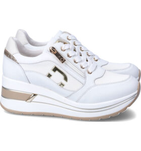 SNEAKER ALLACCIATA E ZIP LATERALE CON ZEPPA DONNA SERENA