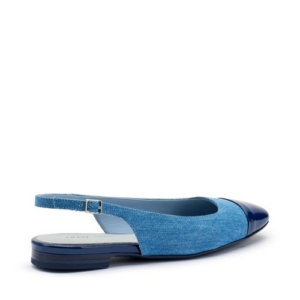 CHANEL SLINGBACK IN DENIM FRAU DONNA