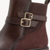 TRONCHETTO TACCO 3 CON DOPPIE FIBBIE E ZIP LATERALE TAMARIS COMFORT
