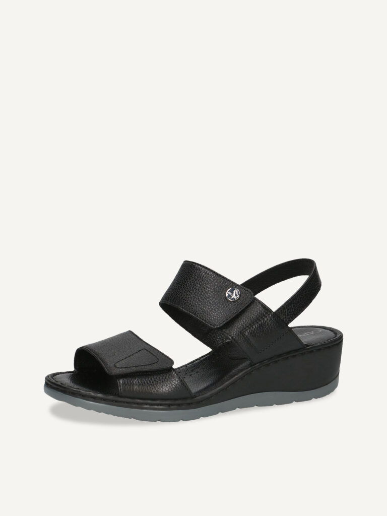 SANDALO CON ZEPPA A FASCE REGOLABILE CAPRICE DONNA