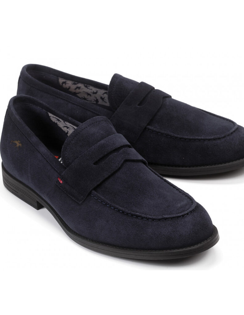 MOCASSINO IN CAMOSCIO HENRI FLUCHOS UOMO