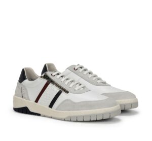 SNEAKERS CON LACCI E ZIP LATERALE ROGER FLUCHOS UOMO