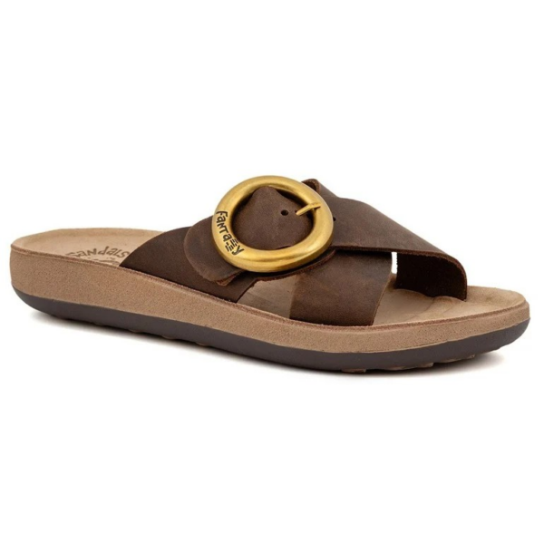 CIABATTA A FASCE INCROCIATE NATALIE FANTASY SANDALS DONNA