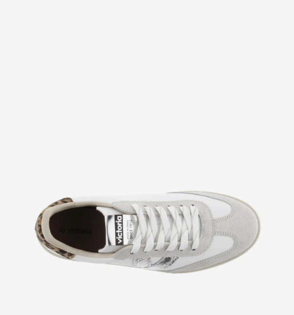 SNEAKERS BASSE BERLIN CON INSERTO ANIMALIER VICTORIA DONNA