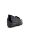 MOCASSINO CON ZEPPA IN VERNICE DECORATA CON FIBBIA 24HRS DONNA