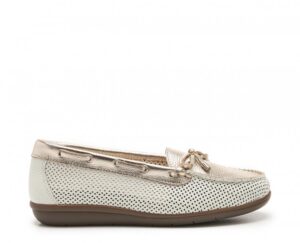 MOCASSINO FORATO CON FIOCCO JAZZ 24HRS DONNA