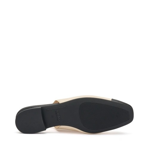 SLINGBACK IN PELLE BICOLORE FRAU DONNA